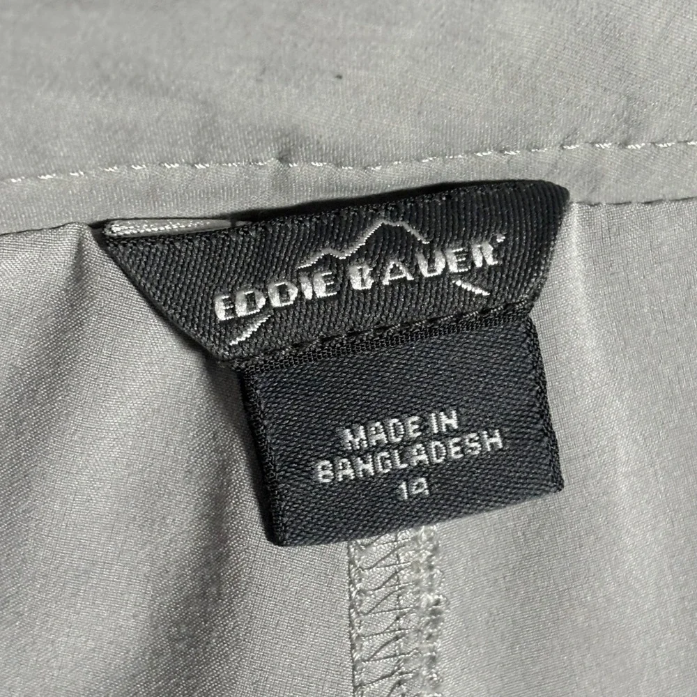Eddie Bauer Skort Womens 14 Gray Performance Hiking Active‎ Trail Skirt